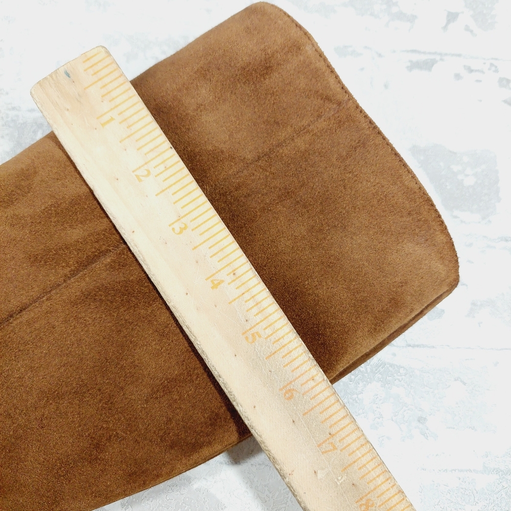 Vince Camuto Brown Suede Knee-High Heeled Boots - Picture 10 of 12